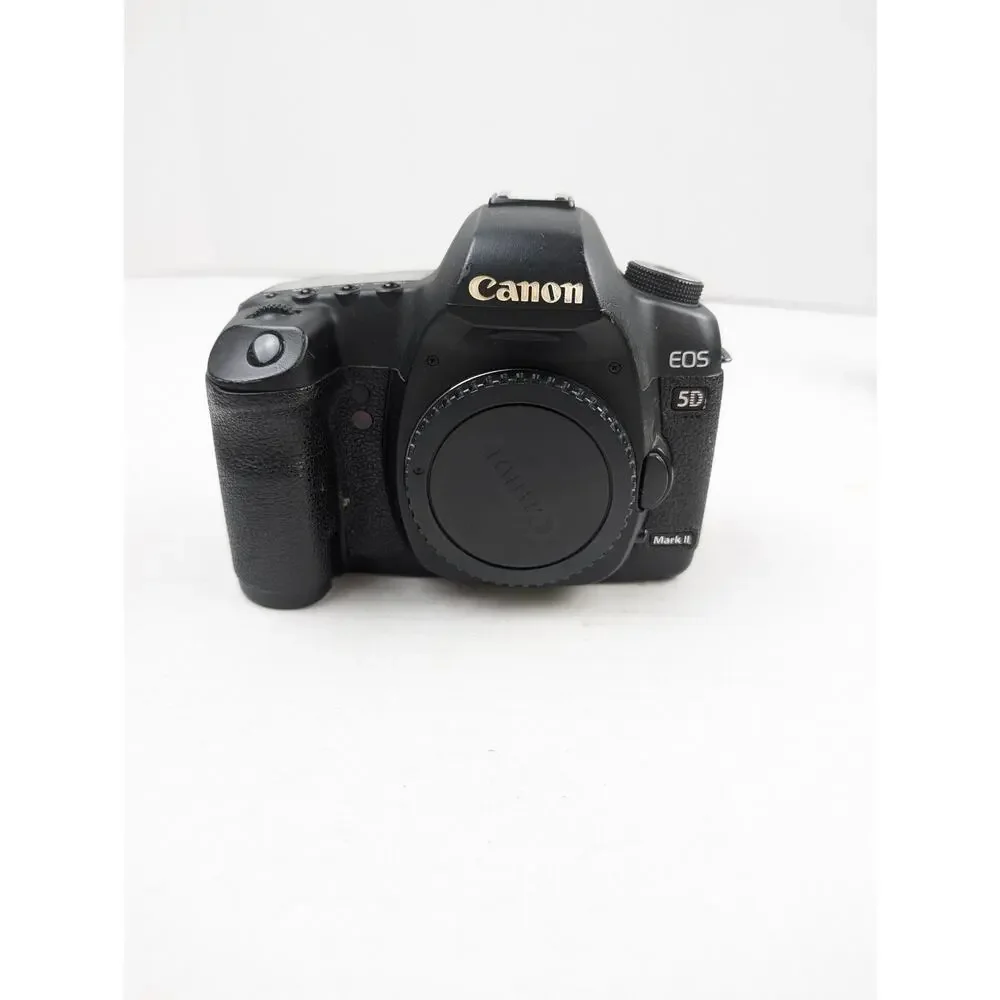 Canon EOS 5D Mark II DSLR BG-E6 Grip 2 Batteries 128GB CF Card Tested